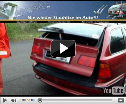  Fenster - Lufty&reg; im BMW mit Motorschlie&szlig;ung